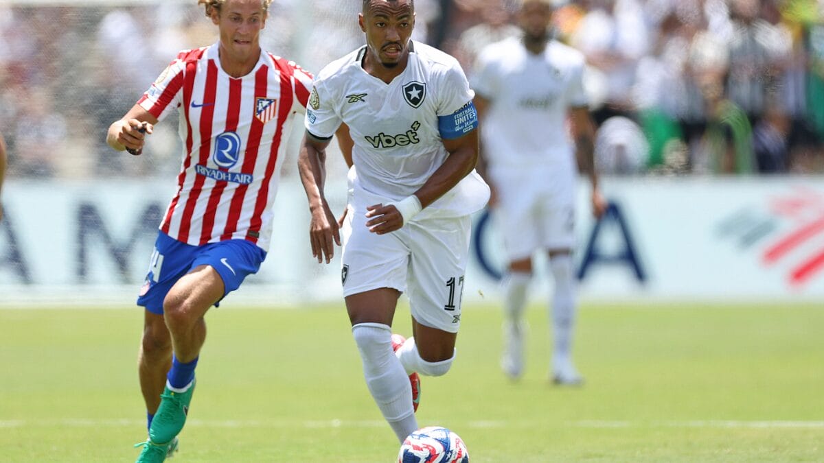 Atlético de Madrid 1 x 0 Botafogo pela Copa do Mundo de Clubes (Foto: Vitor Silva, Botafogo)