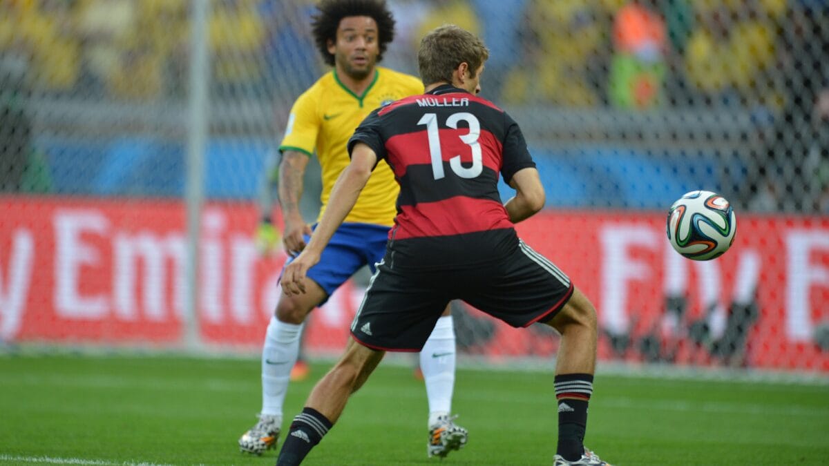 Camisa da seleção alemã no 7 a 1 contra o Brasil em 2014 (Foto: Agência Brasil, Wikimedia Commons)