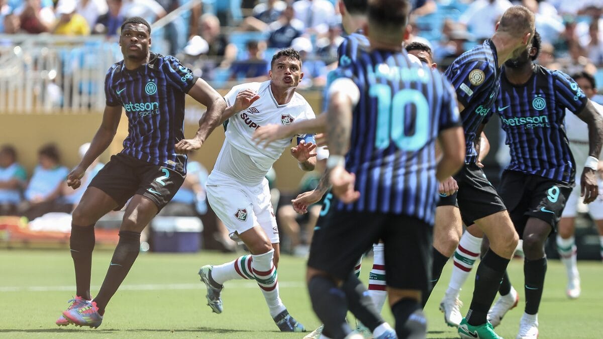 Fluzão bate Inter de Milão nas oitavas da Copa do Mundo de Clubes (Foto: Lucas Merçon e Marcelo Gonçalves)