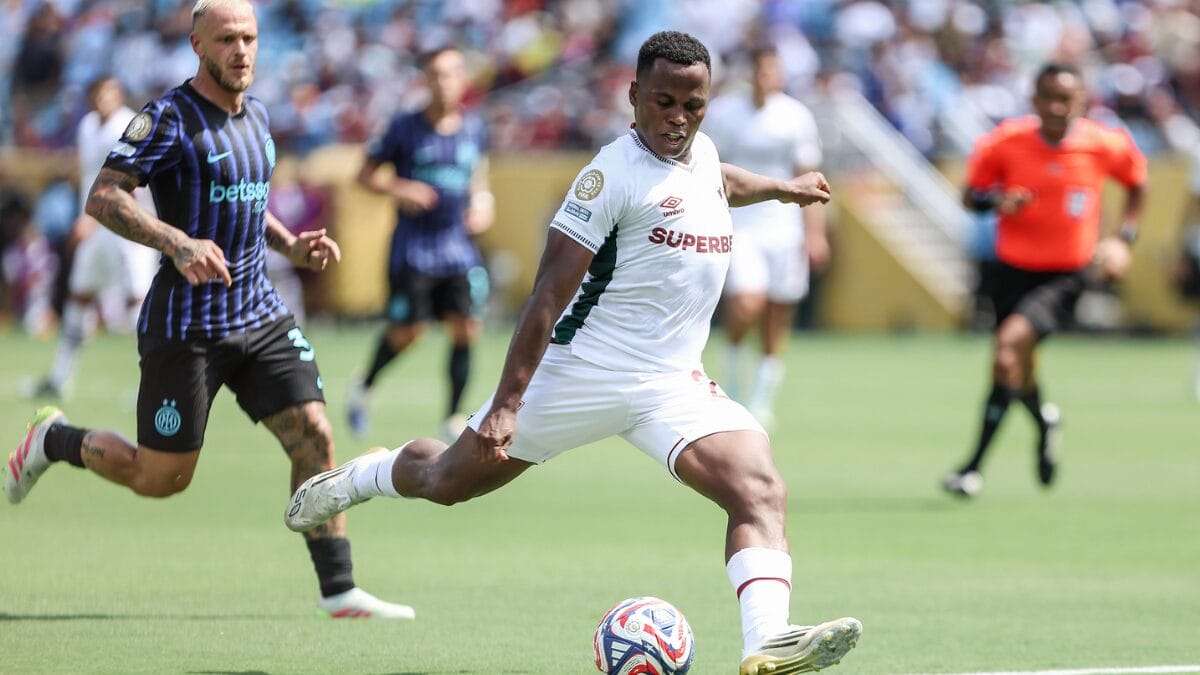 Fluzão bate Inter de Milão nas oitavas da Copa do Mundo de Clubes (Foto: Lucas Merçon e Marcelo Gonçalves)