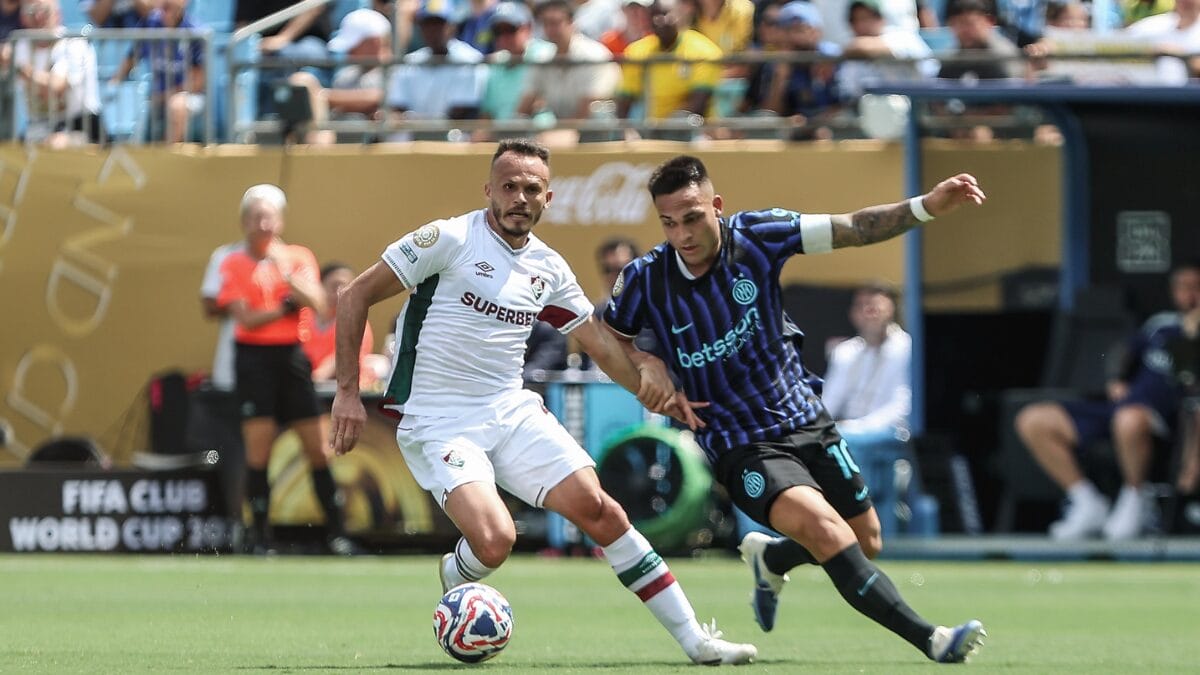 Fluzão bate Inter de Milão nas oitavas da Copa do Mundo de Clubes (Foto: Lucas Merçon e Marcelo Gonçalves)