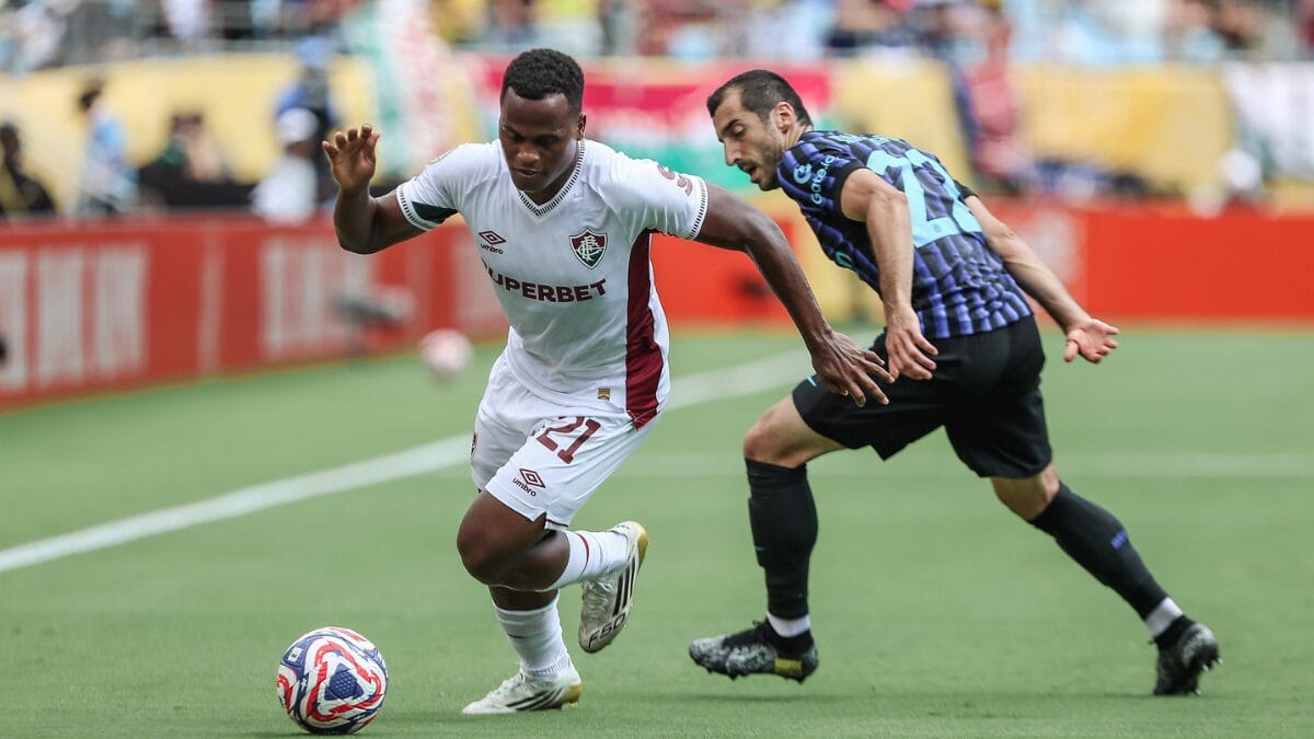 Fluzão bate Inter de Milão nas oitavas da Copa do Mundo de Clubes (Foto: Lucas Merçon e Marcelo Gonçalves)