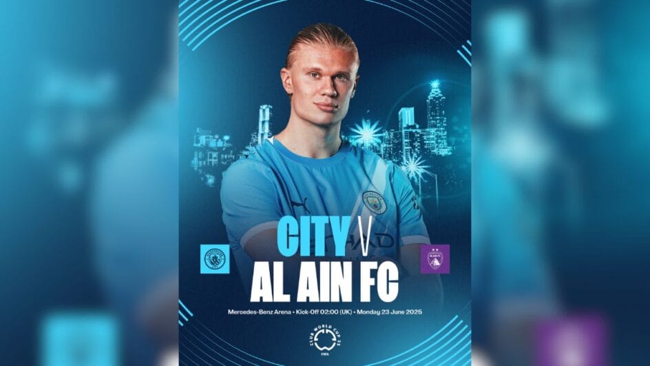 Arte do Manchester City para enfrentar o Al Ain