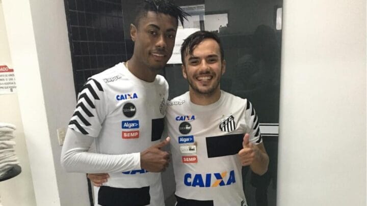Marco Rotondano chegou a atuar pelo Santos, em 2018 (Foto: Arquivo Pessoal)