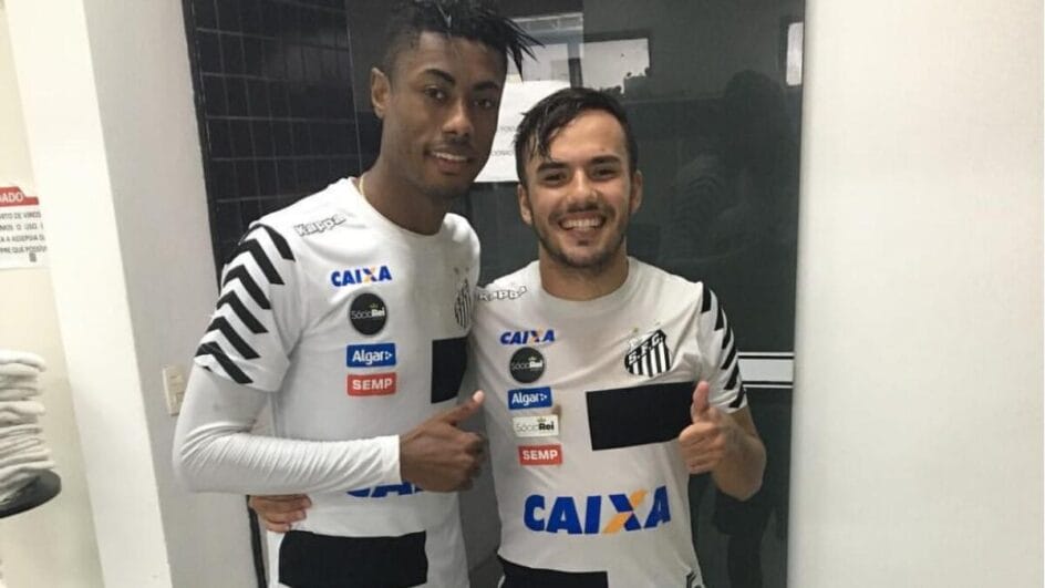 Marco Rotondano chegou a atuar pelo Santos, em 2018 (Foto: Arquivo Pessoal)