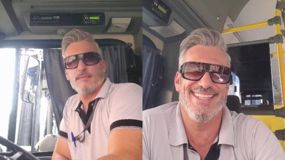 Motorista “gato” de Florianópolis viraliza nas redes sociais por mostrar rotina no transporte público