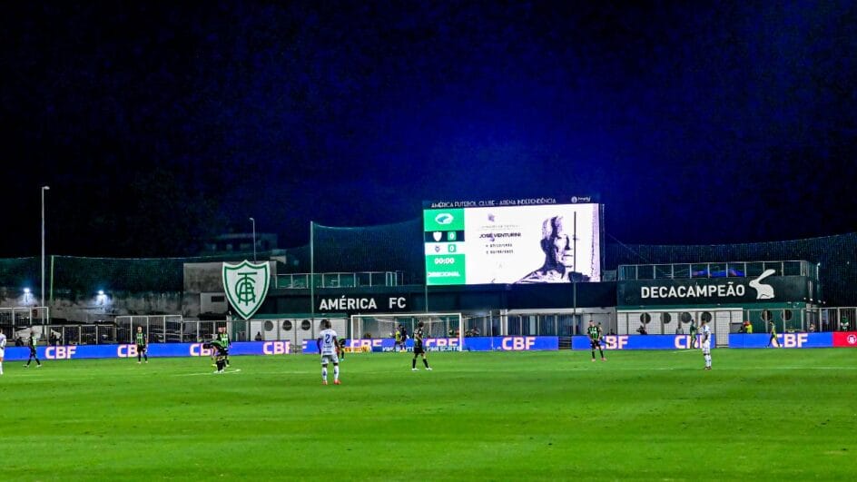 América MG e Criciúma se enfrentam na Arena Independência, em Belo Horizonte (Foto: Mourão Panda, América)
