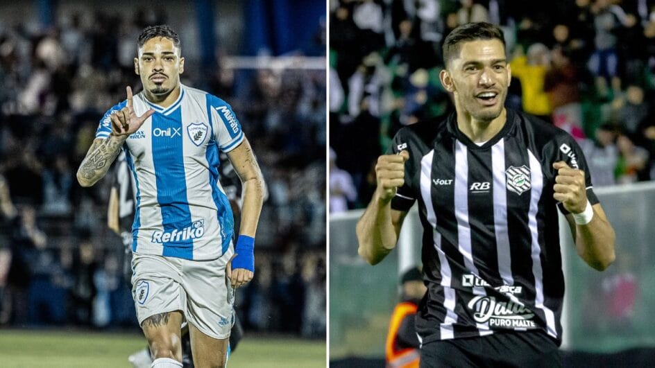 Londrina e Figueirense se encaram pela Série C 2025 (Foto: Rafael Martins, Londrina Esporte Clube e Patrick Floriani, FFC)