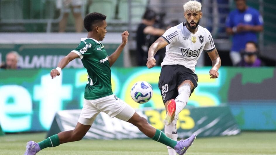 Último duelo terminou empatado, no Allianz Parque (Foto: Vitor Silva, Botafogo)