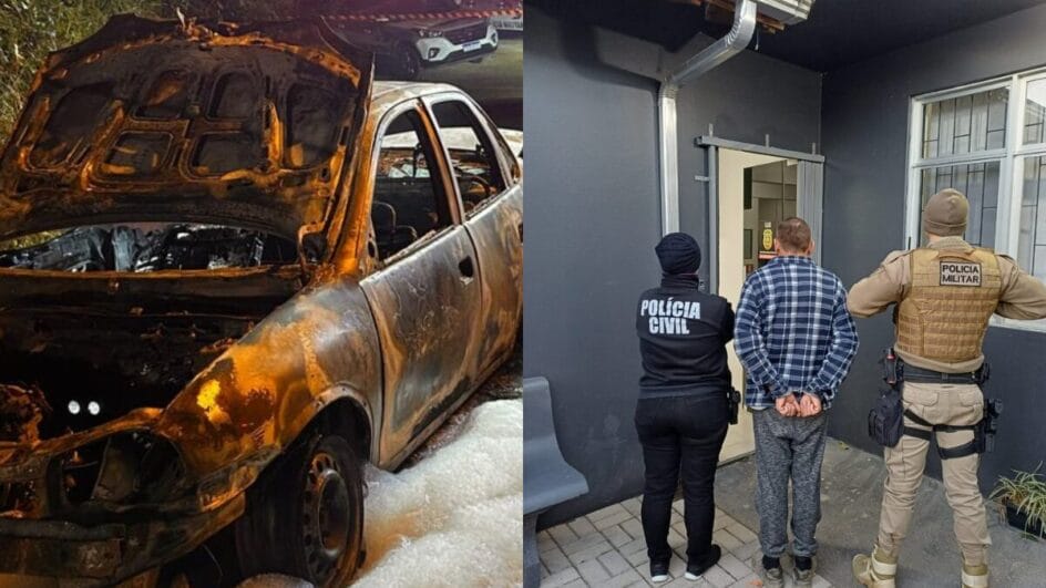 Presos dois suspeitos em caso dos corpos carbonizados dentro de carro em SC (3)