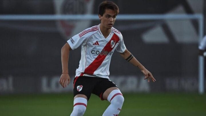 Giorgio Costantini, do River Plate, é nascido em Curitiba (Foto: Reprodução, redes sociais)