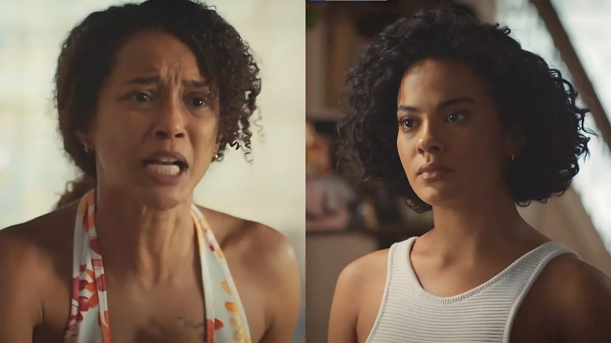 Raquel descobre a verdade sobre Maria de Fátima e rasga o vestido de noiva da filha em Vale Tudo