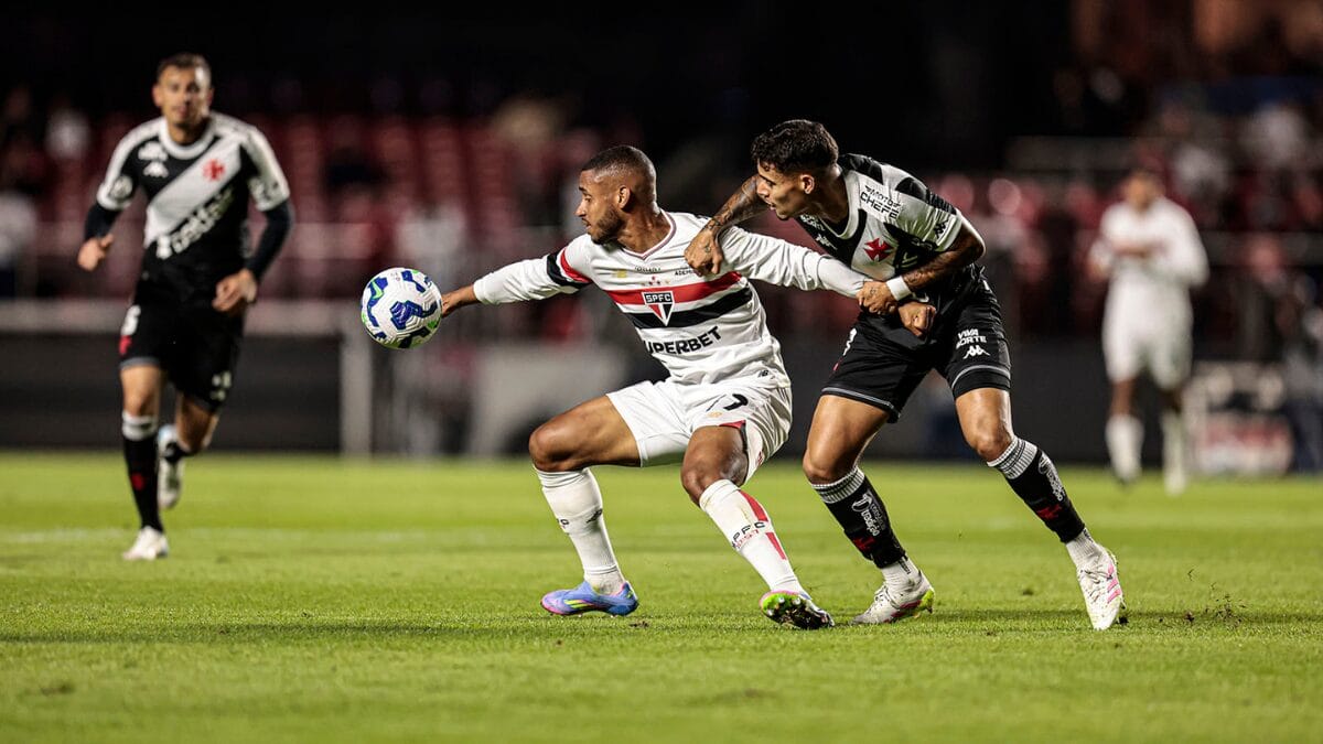 São Paulo x Vasco pela Série A 2025 