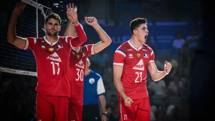 França venceu Ucrânia por 3 sets a 0 na segunda etapa da VNL masculina