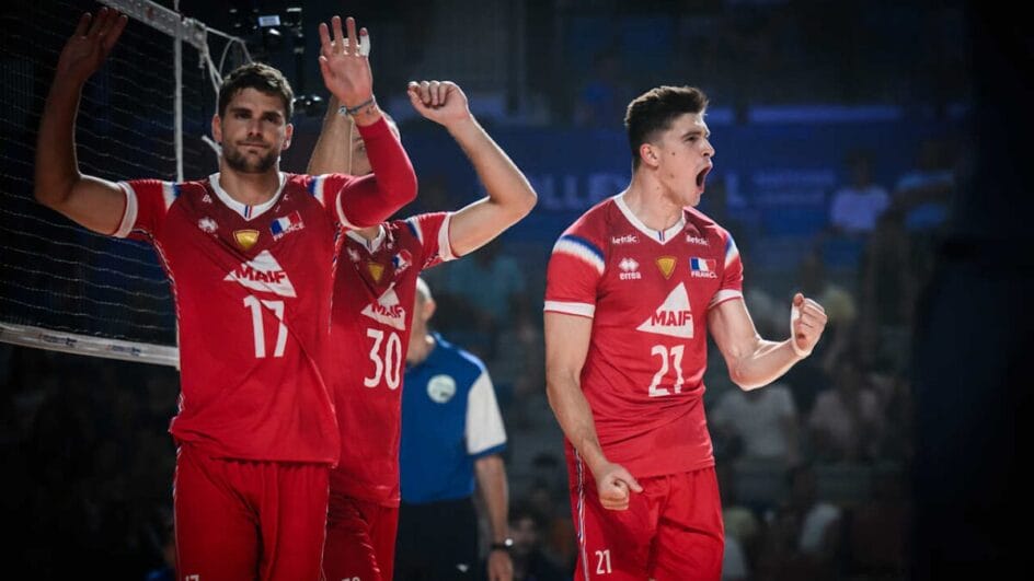 França venceu Ucrânia por 3 sets a 0 na segunda etapa da VNL masculina
