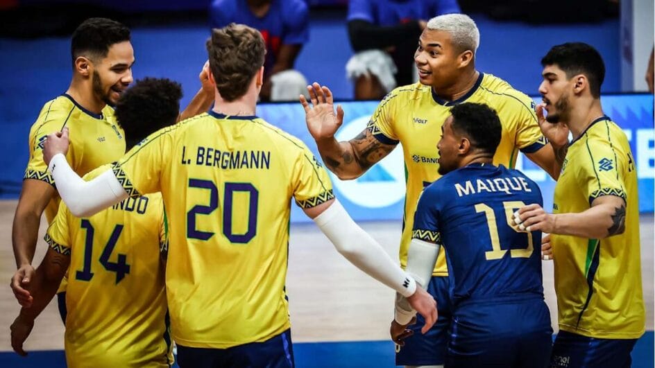 Brasil contra Ucrânia pela primeira fase da VNL masculina 2025