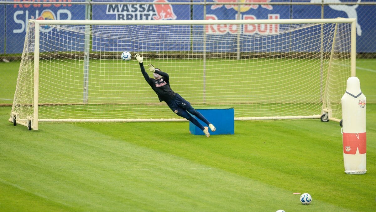 Treino do goleiro 