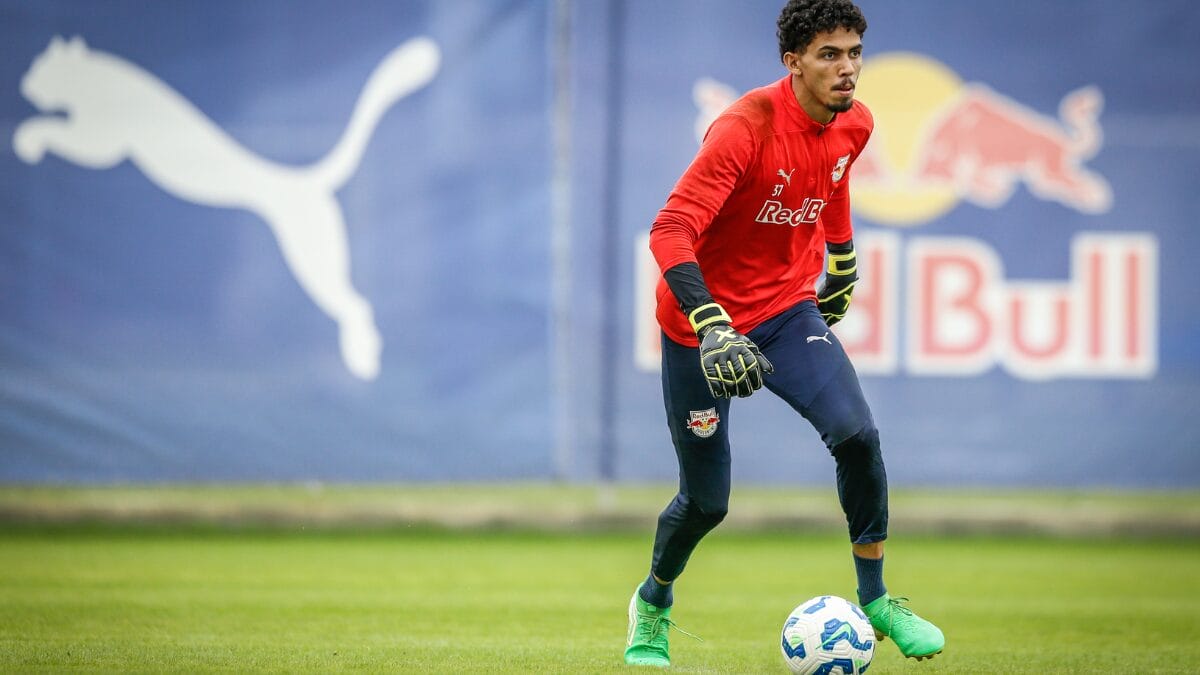 Treino do time Bragantino