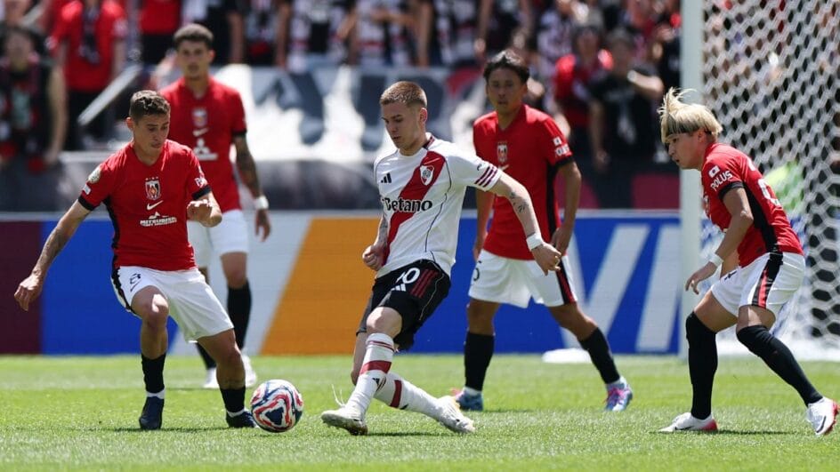 River Plate venceu o Urawa Reds, do Japão, por 3 a 1 (Foto: Reuters)