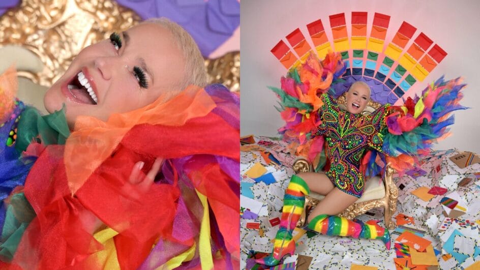 Xuxa regravou o sucesso Arco-íris