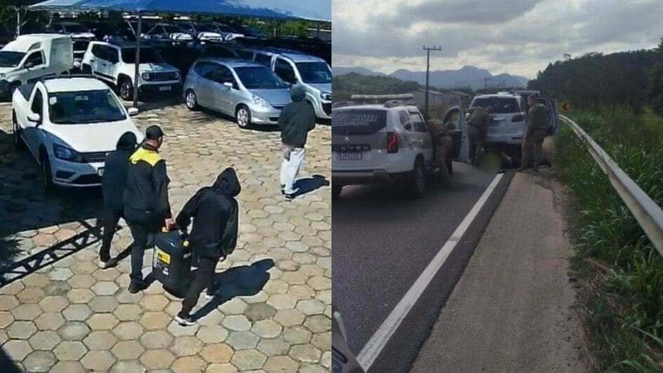Como criminosos planejaram mega-assalto e para onde levariam carros de luxo de Jaraguá do Sul