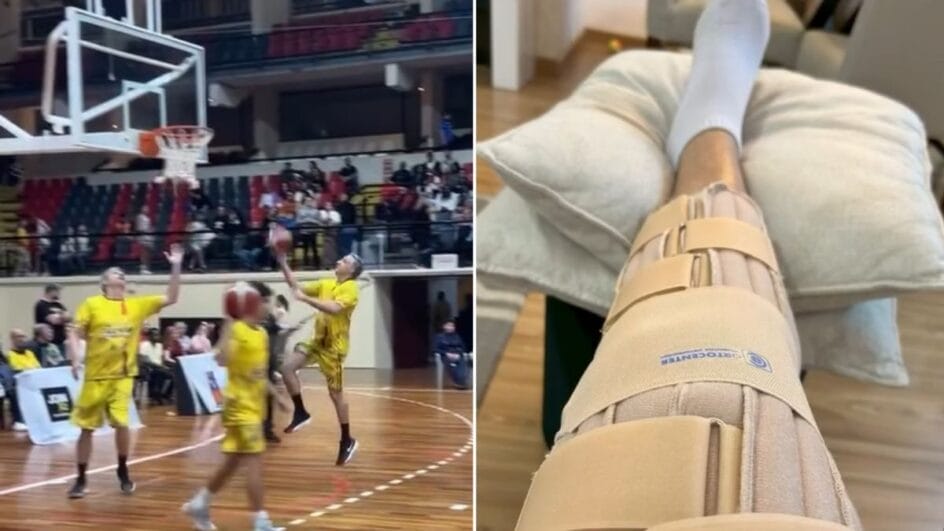 Deputado estadual Matheus Cadorin no All Star Game