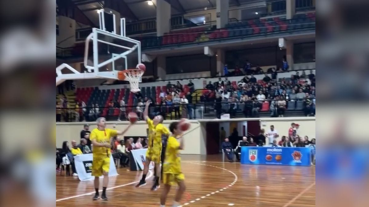 Deputado estadual Matheus Cadorin no All Star Game