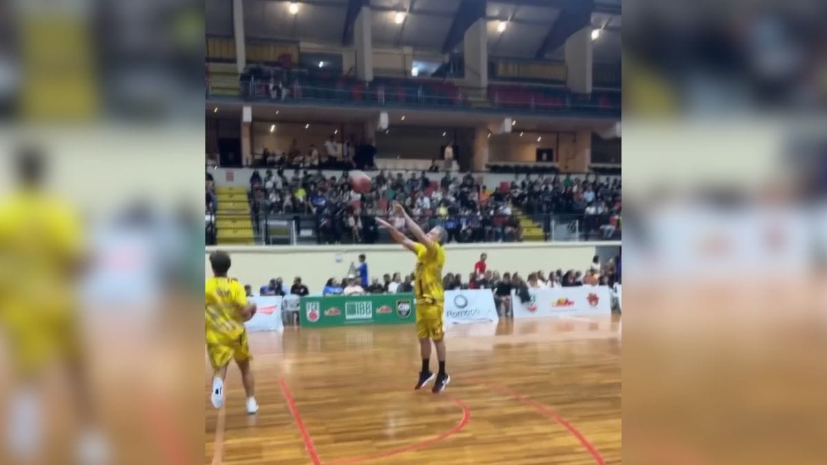 Deputado estadual Matheus Cadorin no All Star Game