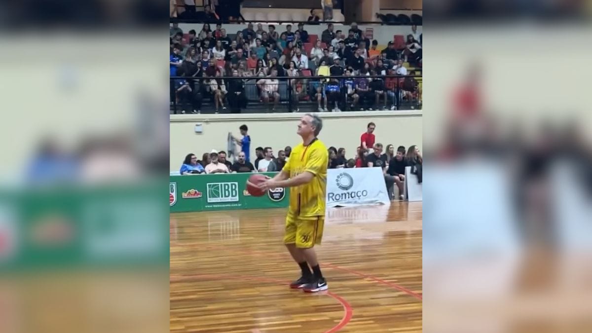 Deputado estadual Matheus Cadorin no All Star Game