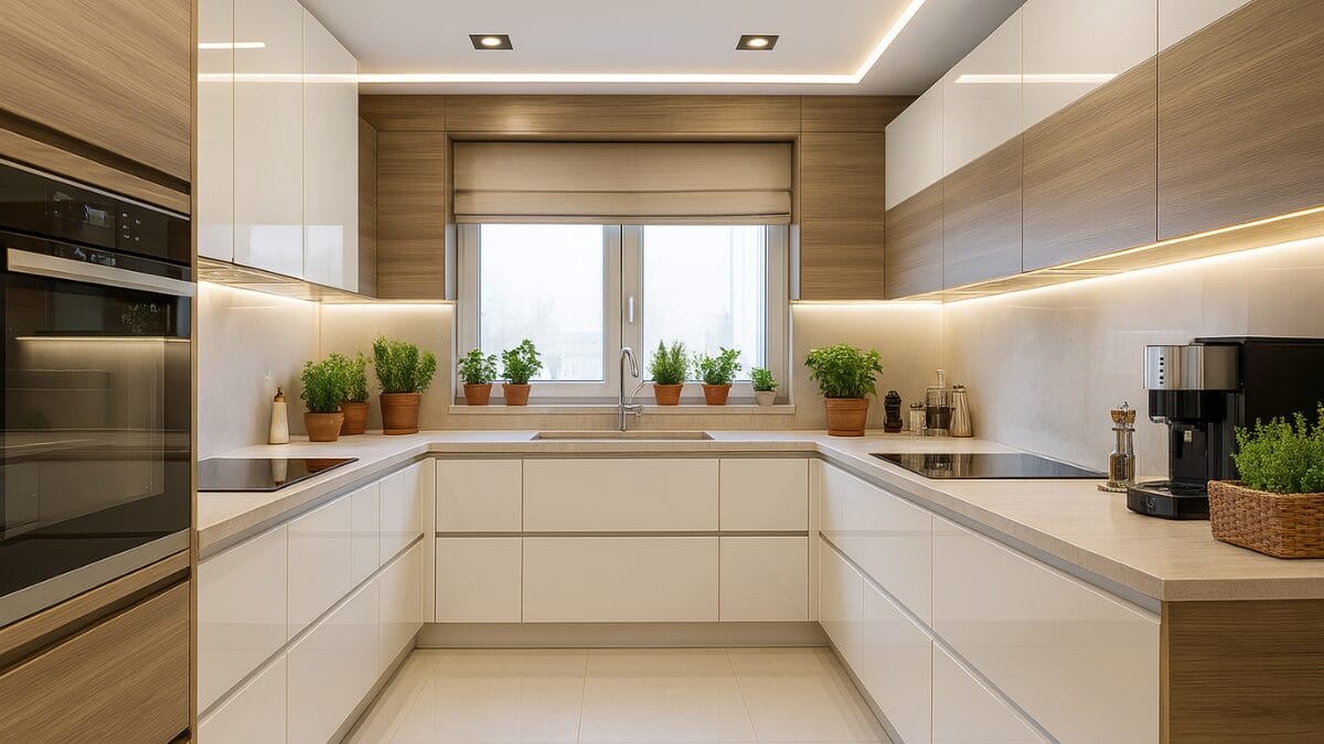 decoração de cozinha contemporânea