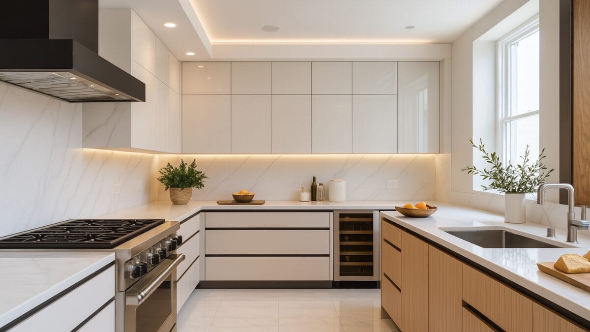 decoração de cozinha moderna