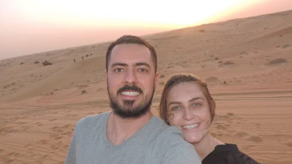 Adalberto e a esposa Fernanda (Foto: Redes sociais, Reprodução)