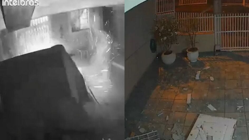 Mulher fica ferida após vazamento de gás causar explosão e destruir casa em Joinville