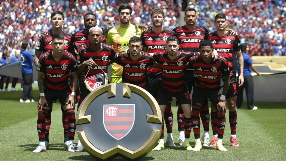 Flamengo venceu o Chelsea e combinação de resultados garantiu o Rubro-Negro nas oitavas (Foto: Gilvan de Souza, Flamengo)