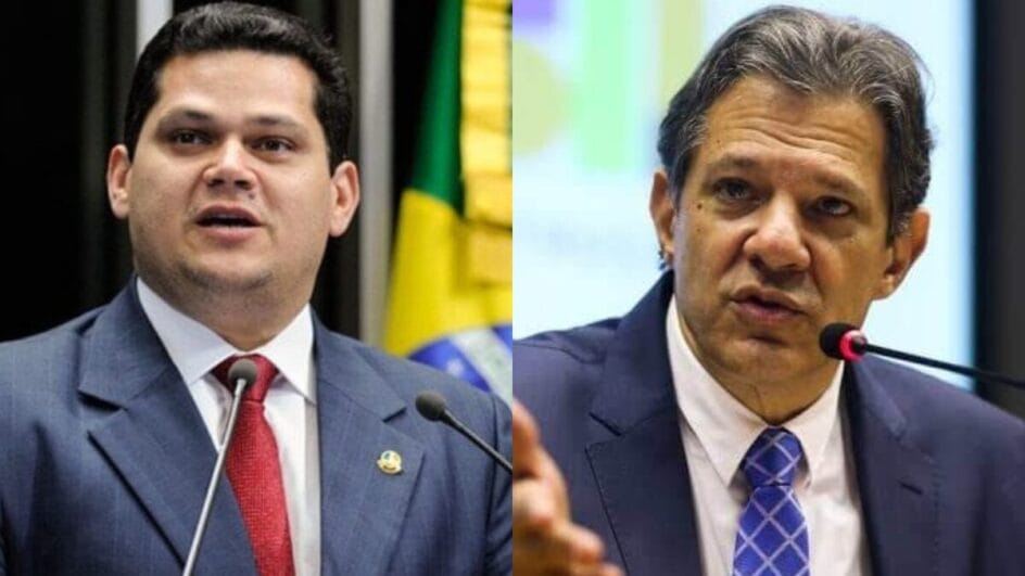 Decisão de derrubar pacote de Haddad foi publicada por Davi Alcolumbre (Fotos: Moreira Mariz, Agência Senado; Valter Campanato, Agência Brasil)