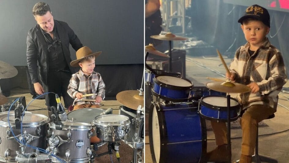 Menino baterista de Canoinhas (SC)