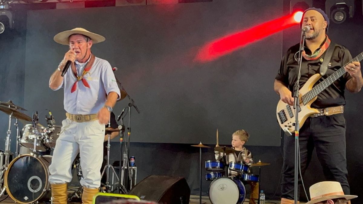 Menino baterista de Canoinhas (SC)