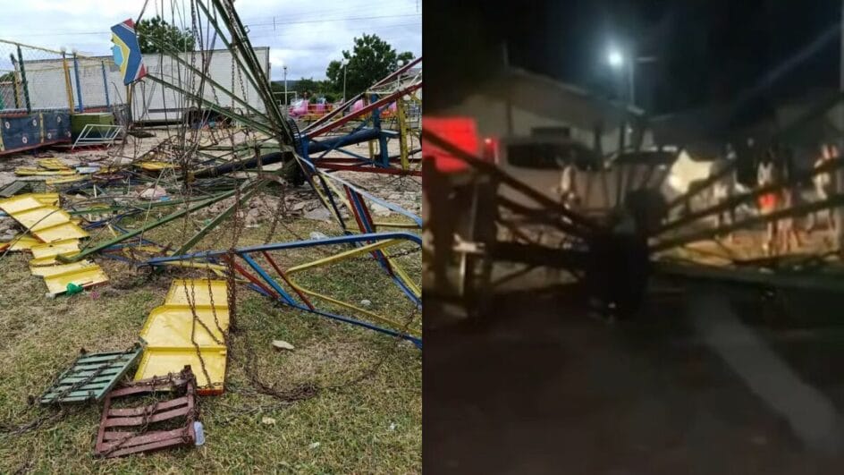 O acidente aconteceu na noite de sábado (14) (Fotos: PMPI, Divulgação; Redes sociais, Reprodução)