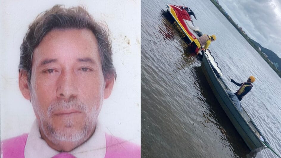 Pescador morto São Francisco do Sul