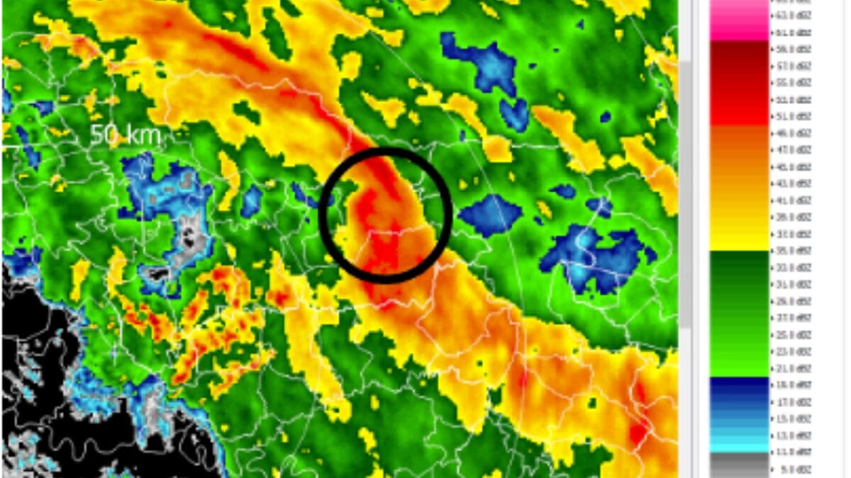 Tornado em Passos Maia