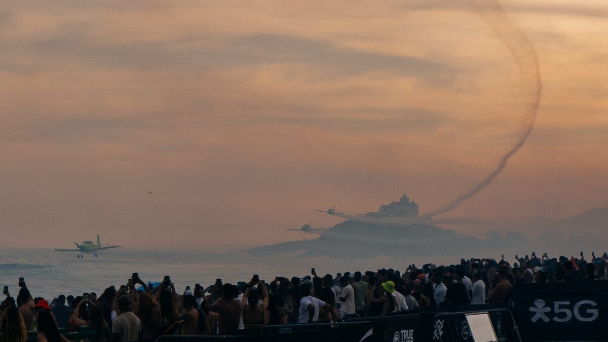 show dos aviões em Saquarema