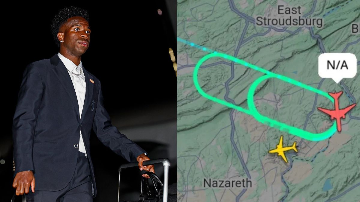 Avião do Real Madrid teve problemas para pousar em Nova York (Foto: divulgação, Real Madrid)