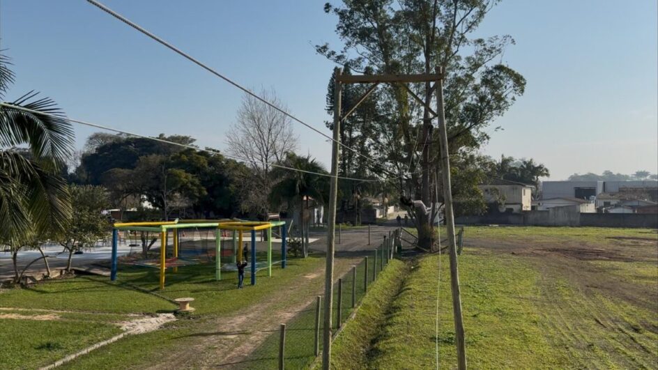 O lugar tem como foco o ecoturismo radical (Foto: Diego Piovezan, NSC Total)