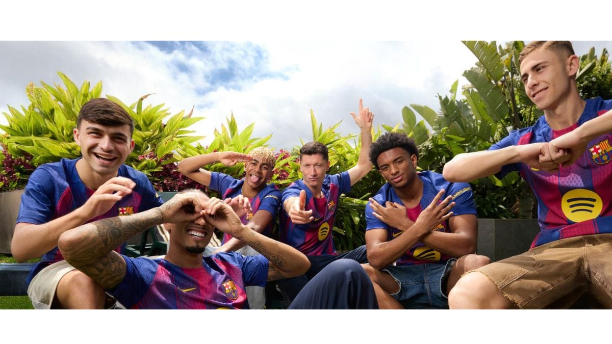 Barcelona lança novos uniformes para a temporada 2025/2026 (Foto: divulgação, Barcelona)