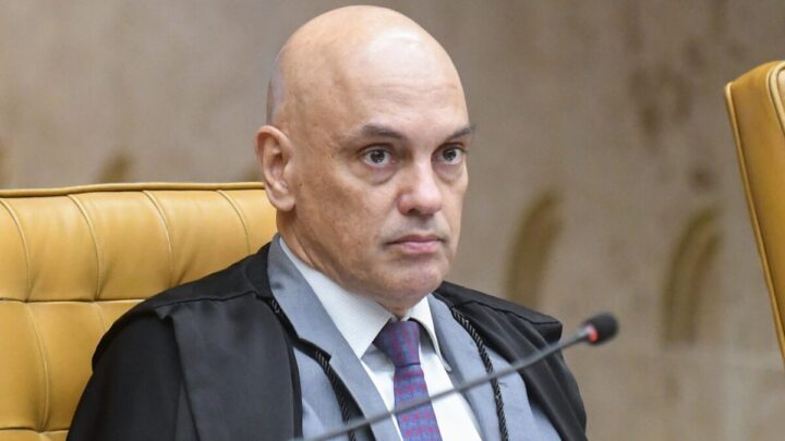 Sessão plenária do STF. Ministro Alexandre de Moraes participa da sessão plenária. Foto: Carlos Moura/SCO/STF