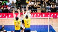 Brasil 3 x 1 Argentina Liga das Nações de Vôlei (VNL) masculina 2025