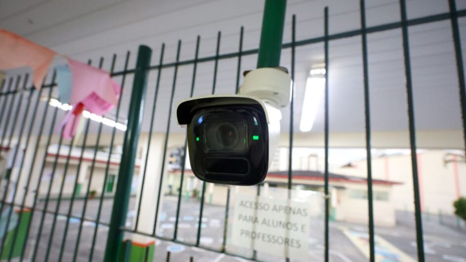 Botão do pânico e novas câmeras SC reforça em 100% segurança nas escolas Foto: Leo Munhoz/ SecomGOVSC