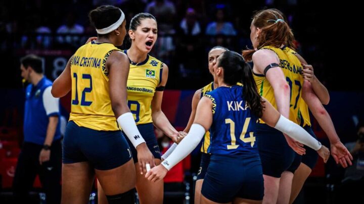 Brasil 3 x 0 Canadá pela VNL feminina 2025