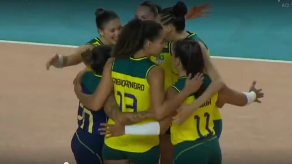 Brasil 3 x 0 Chile na Copa América de Vôlei feminino 2025