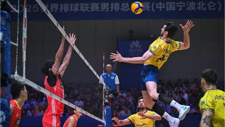 Ataque do Brasil nas quartas de final da VNL 2025